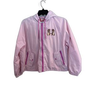 Oh My Disney! Chip 'n Dale Pastel Pink Windbreaker – Size Large